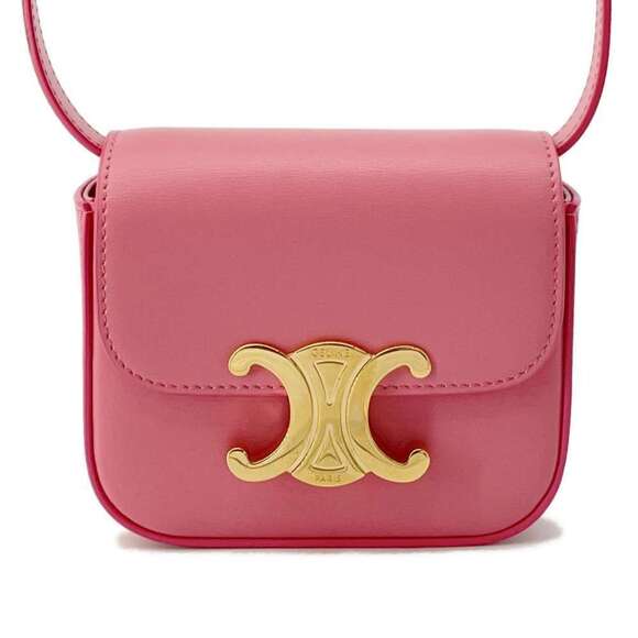Celine Handbags - Celine Shoulder Bag Claude Triomphe Clutch Pochette